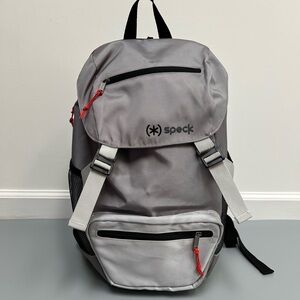 Speck Gray Backpack with Modern Design and Durable Build - Campus 28L- NWOT